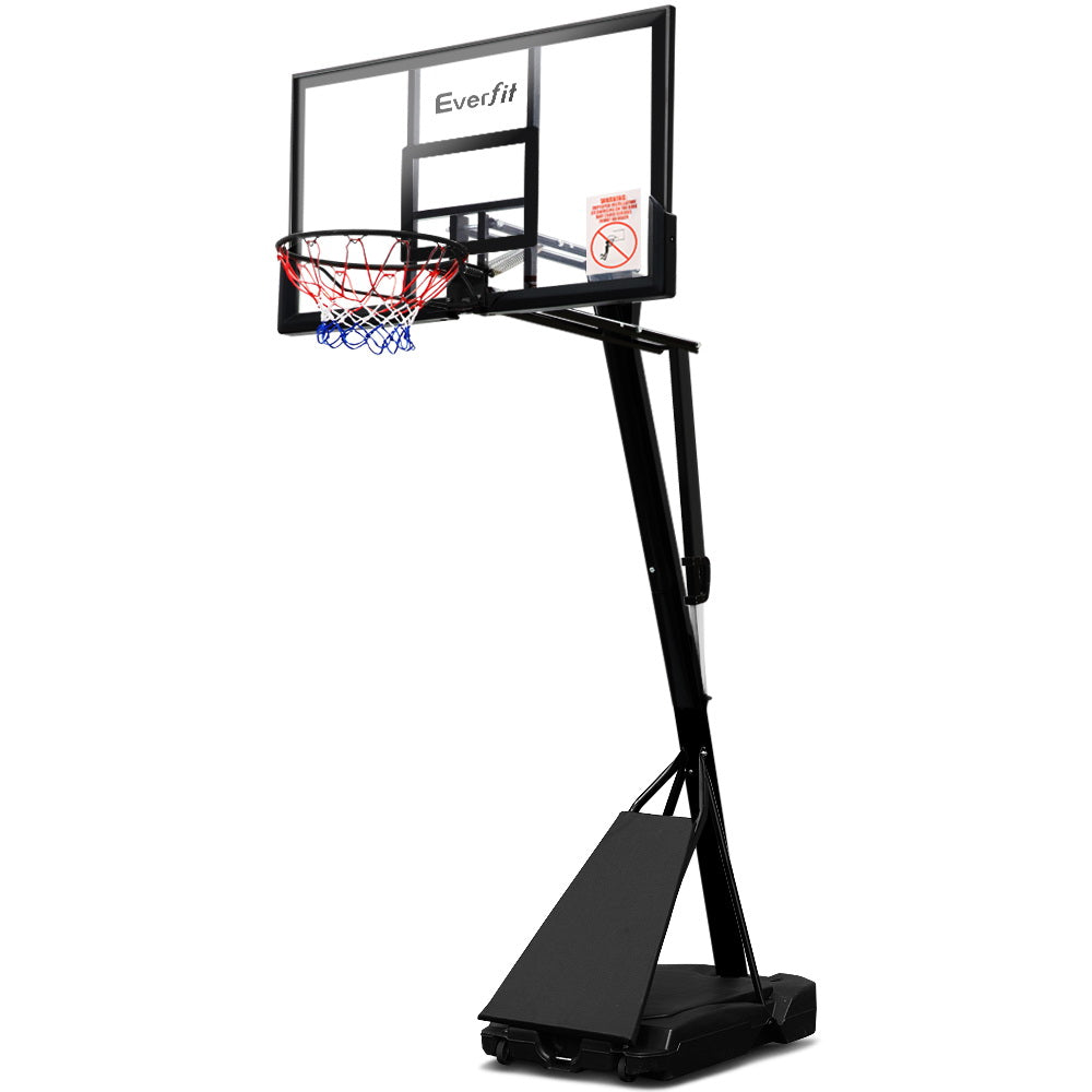 Portable Basketball Hoop Height Adjustable Shatterproof PVC Backboard –  Chairliving